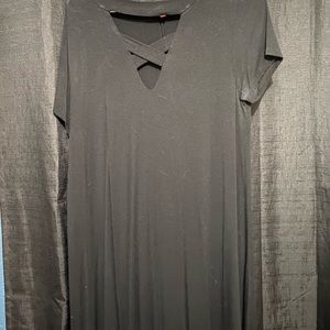 black BKE dress